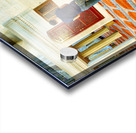 People pray inside Suleymaniye Mosque in Istanbul Turkey Acrylic print