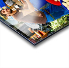 Market activity in Istanbul Turkey with local vendors Acrylic print