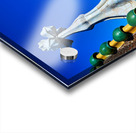 Exploring Casa Batllo in Barcelona under a clear sky Acrylic print