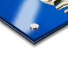 Gable of the fairytale house in park guell barcelona Acrylic print