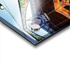 Crowds gather at Barcelonas La Boqueria market Acrylic print