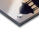 Badshahi mosque towers at sunset in Lahore Acrylic print