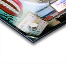 Street dentist providing services in Peshawar Acrylic print