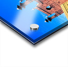 Mosque stands tall in Lahore with clear blue sky above Acrylic print