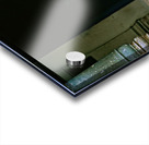 Men pray in the mosque in Chitral during afternoon prayer Acrylic print