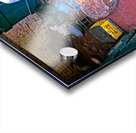 Street butcher working in Lahore during daytime hours Impression Acrylique