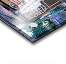 Children enjoy playtime on a swing in Lahore Acrylic print