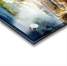 Mound Spring and Jupiter Terrace show unique geothermal features Acrylic print