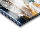 Heart Spring in Yellowstone National Park with blue water Acrylic print