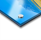 Mountains reflect in the water at Grand Teton National Park Acrylic print