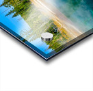 Visit Abyss Pool in Yellowstone National Park for a unique view Acrylic print