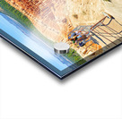 Visitors enjoy the view at Bryce Canyons Inspiration Point Acrylic print