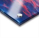 View of sunset over Monument Valley in USA Acrylic print