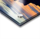 Sunset over monument valley in national park usa Acrylic print