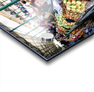 Market scene in Khiva Uzbekistan with fresh produce and people Acrylic print