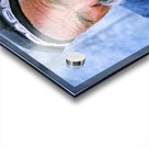 Elderly man in Bukhara Uzbekistan engages in local culture Acrylic print