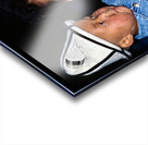 Uzbekistan mother and child in traditional attire during daytime Acrylic print