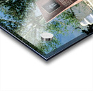 Cemetery in Samarkand shows a tombstone of a notable figure Acrylic print