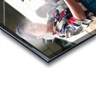 Street food vendors serve meat skewers in Samarkand Uzbekistan Acrylic print