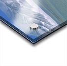 Mountains and livestock in Uzbekistan landscape Acrylic print