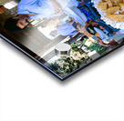 Cooks prepare sweets at a market in Samarkand Uzbekistan Acrylic print