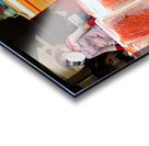 Market scene in Ho Chi Minh with fresh seafood for sale Acrylic print