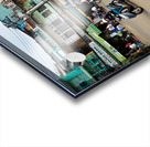 Busy streets of Ho Chi Minh City in Saigon during the day Acrylic print