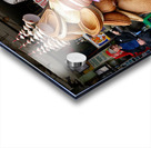 Craftsman sells handmade baskets in Ho Chi Minh City Acrylic print