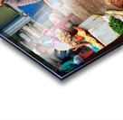 Women selling chickens at market in Phu Quoc Vietnam Acrylic print