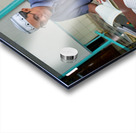 Learning together in a classroom in Ho Chi Minh City Acrylic print