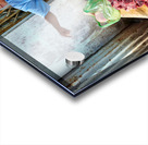 Local butcher selling meat in Phu Quoc market area Acrylic print