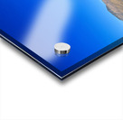 Warning sign for polar bears in Longyearbyen Svalbard Acrylic print