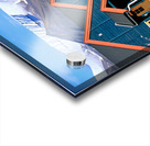 Colorful houses line the street in Longyearbyen Svalbard Acrylic print