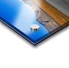 Warning signs for polar bears in Longyearbyen Svalbard Acrylic print