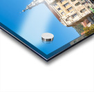 View of sculpture Conmemoracion al dia del Mar in Bilbao Acrylic print