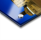 Piazza Grande in Arezzo at sunset with glowing architecture Acrylic print