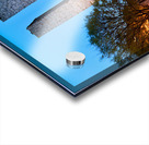 Sunset view of Piazza del Duomo in San Gimignano Tuscany Acrylic print