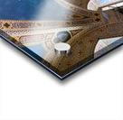 Inside the frescoed Sala del Consiglio in Volterra Tuscany Acrylic print