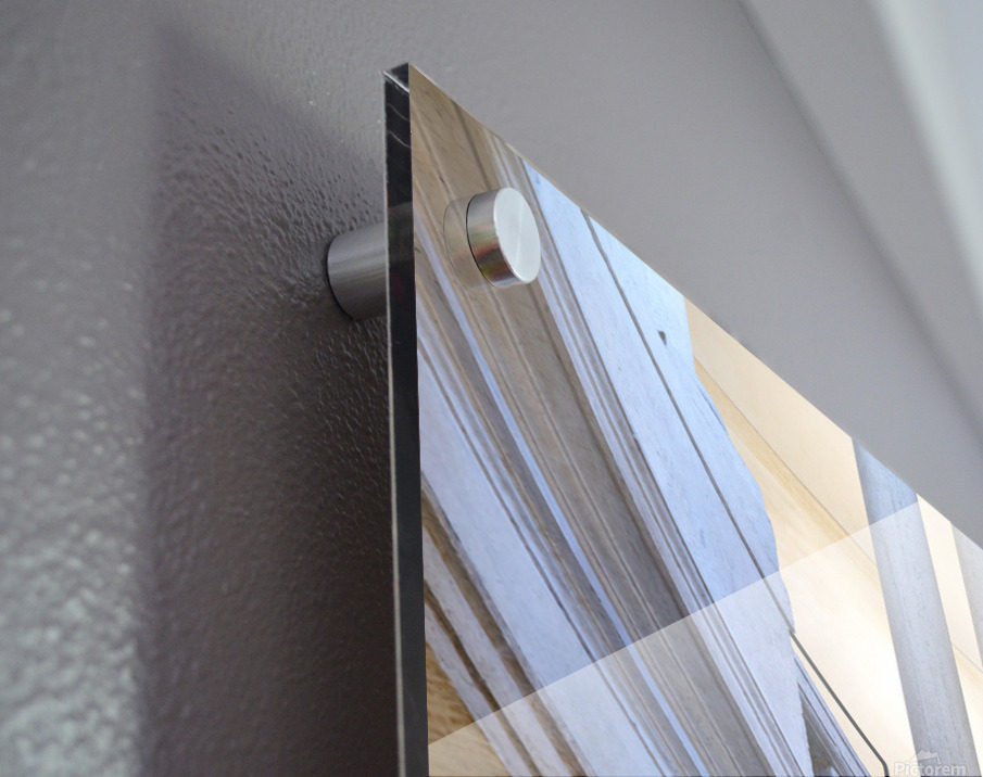 Helicoidal staircase design in Galleria Nazionale dArte Antica – Acrylic Print 3