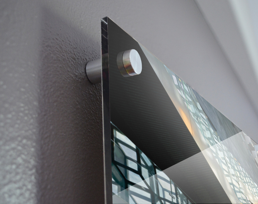 Unique design inside Harpa Opera House in Reykjavik – Acrylic Print 3