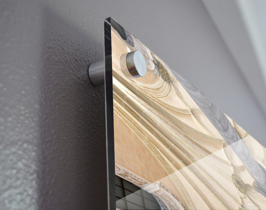 Artistic ceiling design in Zaragoza exhibition hall – Acrylic Print 3