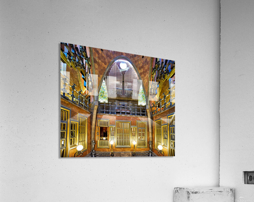 Palau Guell showcases Gaudis design in Barcelona Spain – Acrylic Print 4