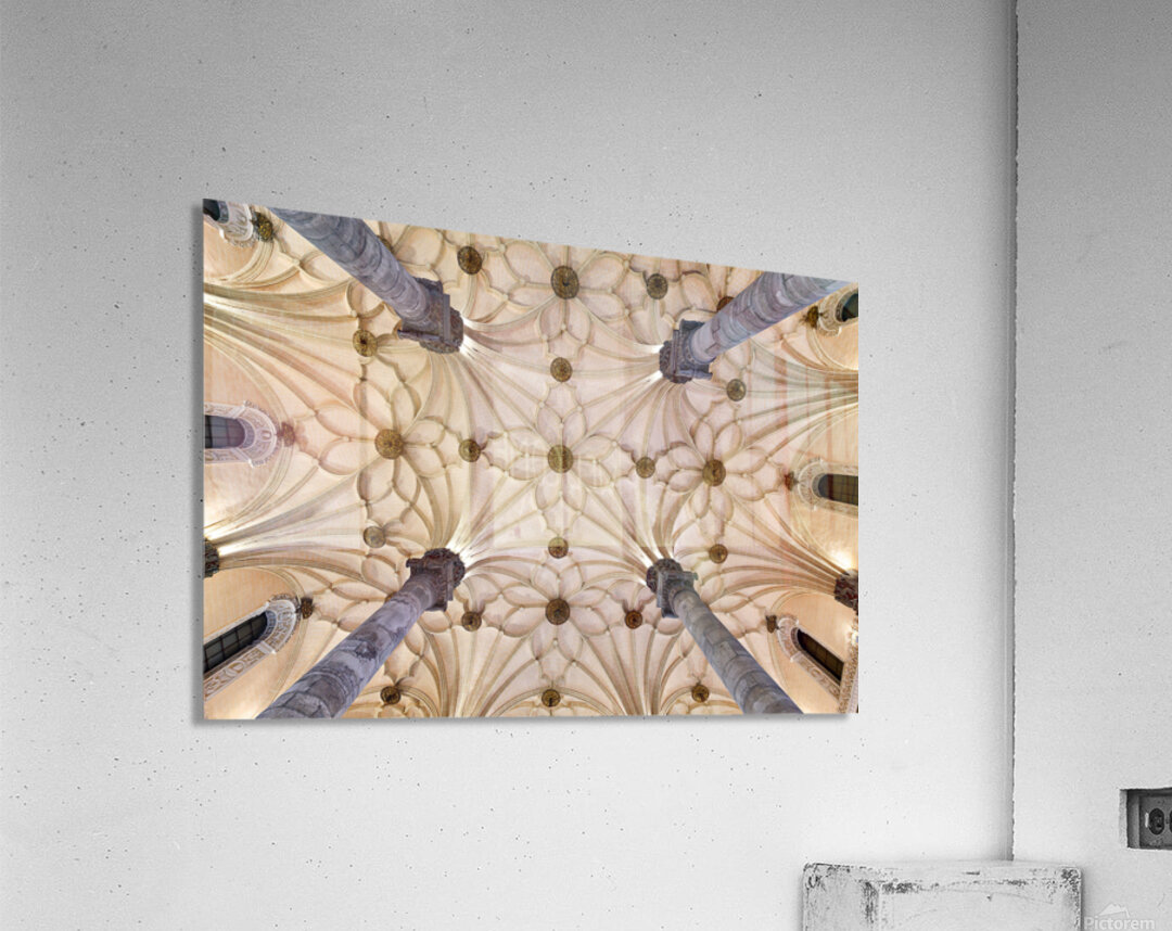 Artistic ceiling design in Zaragoza exhibition hall – Acrylic Print 4