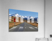 New Zealand. Southern Alps. Driving to Arthur Pass on State Highway 73 Acrylic Print