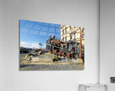 Oamaru New Zealand. Steampunk HQ Art gallery. The Steampunk Engine Acrylic Print