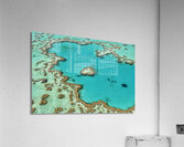 Heart Reef. Hardy reef. Great Barrier Reef. Queensland. Australia Acrylic Print