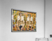 Egon Schiele - Squatting Women 1918 - Leopold Museum Vienna Austria Acrylic Print