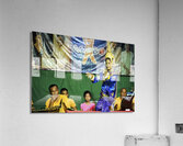 Traditional khmer dances performance in a orphanage of Siem Reap. Cambodia Acrylic Print
