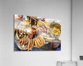 Central Market Psah Thom Thmey of Phnom Penh Cambodia Acrylic Print