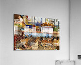 Central Market Psah Thom Thmey of Phnom Penh Cambodia Acrylic Print